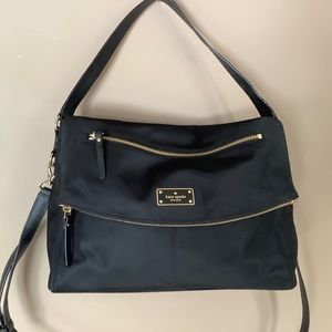 Blake Avenue Miri Black Nylon Cross Body Bag